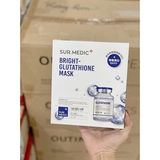 [Lẻ 1 Miếng] Mặt Nạ Làm Trắng Chuyên Sâu Sur.Medic Bright Glutathione Mask