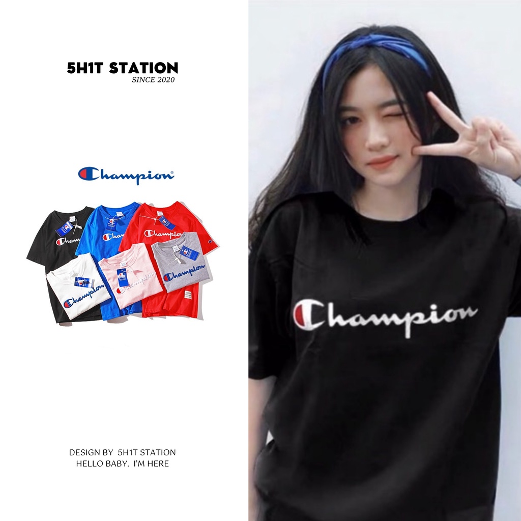 [𝐅𝐑𝐄𝐄𝐒𝐇𝐈𝐏 𝐓𝐔̛̀ 𝟐𝟎𝐊]ÁO THUN UNISEX NAM NỮ DÁNG THỤNG HONG KONG - CHỮ THÊU -CHẤT LIỆU COTTON -HÀNG SẢN XUẤT