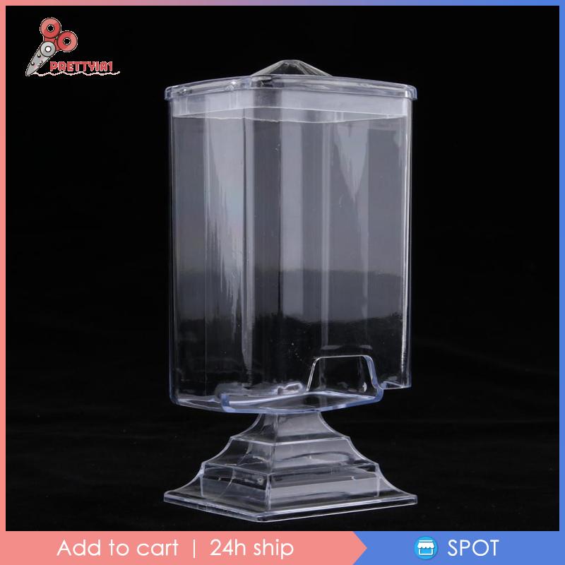 [Prettyia1] Hộp Bông Tẩy Trang / Giá Đỡ Bông Tẩy Trang / Hộp Đựng