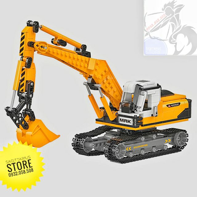 Lego XingBao XB-03038 Lắp Ráp Xe Xúc Đất