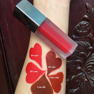 (BAO GIÁ RẺ) Son kem lì mẫu nhung nhám cao cấp giá rẻ(tặng kèm dưỡng)