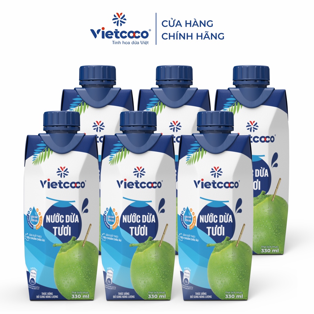 NƯỚC DỪA/ SỮA DỪA  vietcoco 330ml/hộp