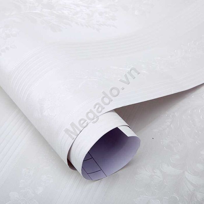 [RẺ VÔ ĐỊCH] 10m*45cm Giấy Dán Tường Decal Cuộn Sọc Trắng C0032A [GIAO NGAY TRONG NGÀY]