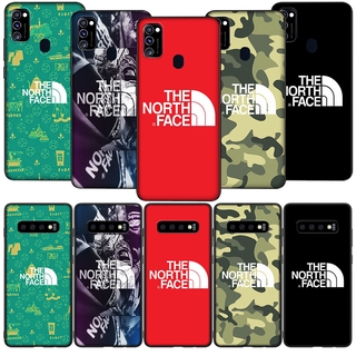 Ốp điện thoại silicone mềm The North Face cho Samsung Note 8 9 10 20 Ultra M21 M30S M31 M31S Plus