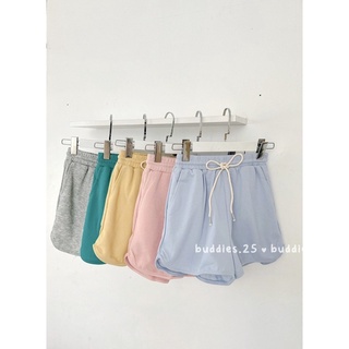 QN011-Quần short thun gân dày dặn