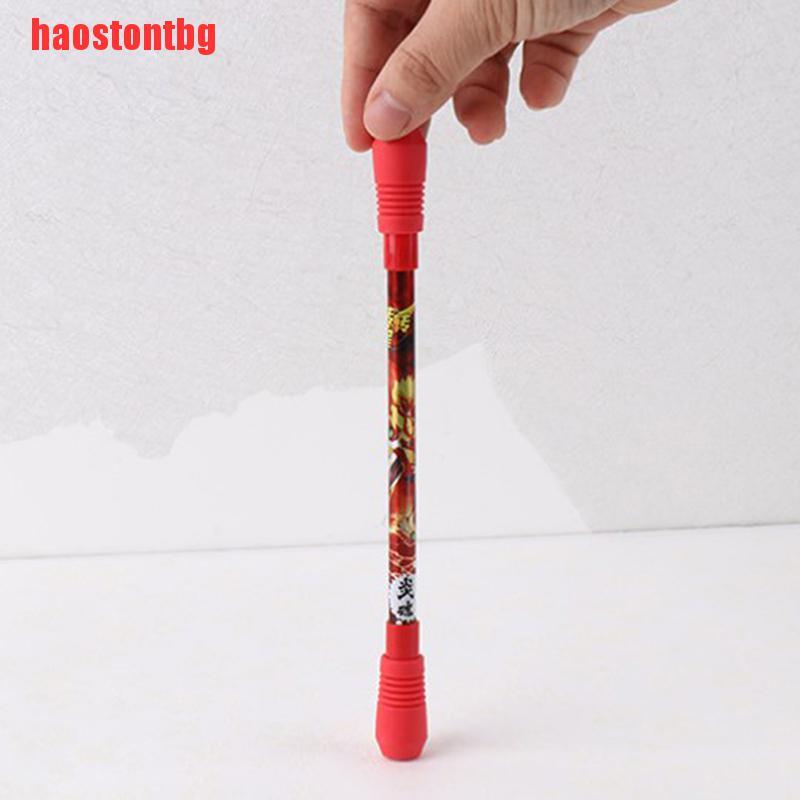 [haostontbg]Rotating Spinning Pen Novelty Funny Gaming Ball Pens Students Gift Toy