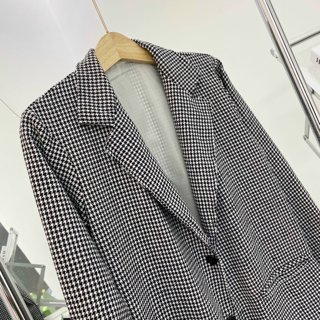 Áo khoác vets blazer túi chất vải 2lớp lót dày dặn phong cách hàn quốc | BigBuy360 - bigbuy360.vn