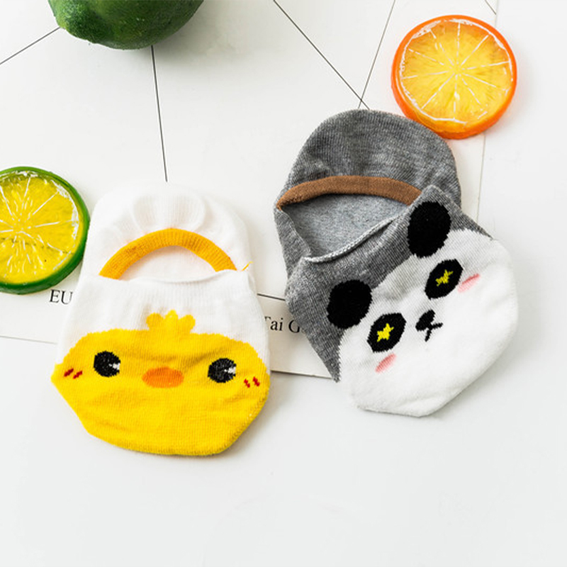 Women Ankle Sock Bear Cartoon Cute Socks Low Cut Stocking | BigBuy360 - bigbuy360.vn