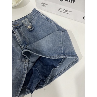 Chân váy jeans kèm nịt (Hàng sẵn/ảnh thật)