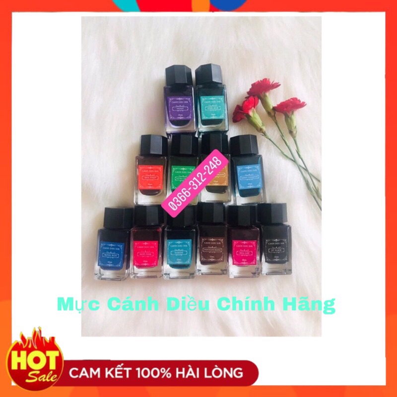 Mực Bút Máy Canh Dieu Ink  nhanh khô