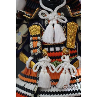 Búp bê Samurai , búp bê Nhật Bản .  Y5 CAM TRẮNG