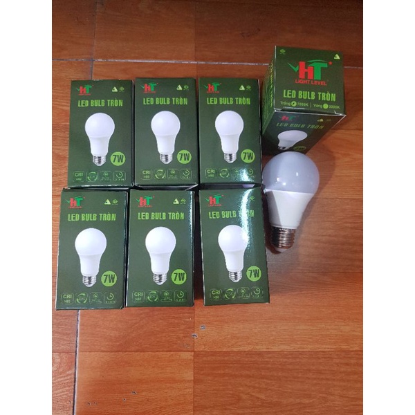 ♥️ Bóng Led Buld 7W HT - Hàng Việt Nam Bảo Hành 2 Năm Đổi Mới.