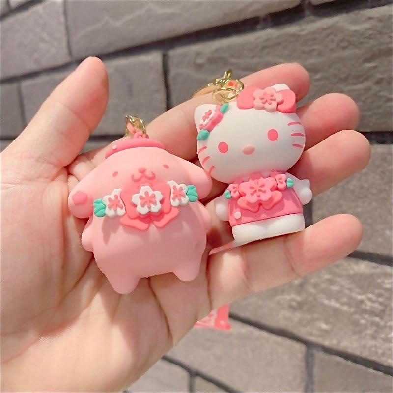 Móc Khoá Dây Nhân Vật Hồng Giá Rẻ