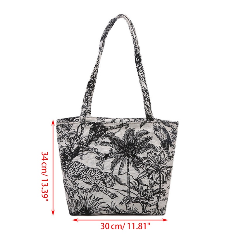 Túi vải Thêu Họa Tiết Thời Trang Cho Nữ