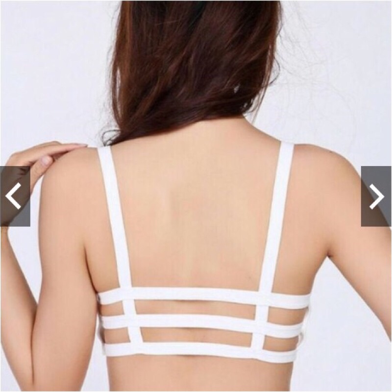 xả kho áo lót bra học sinh 2 dây có mút mỏng mát cực dễ mặc