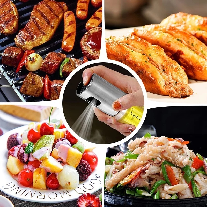 Bình Xịt Dầu Ăn / Giấm 100ML Tiện Dụng Khi Nướng BBQ