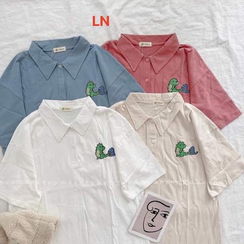 Áo polo khủng Long bám đuôi LN11 0321