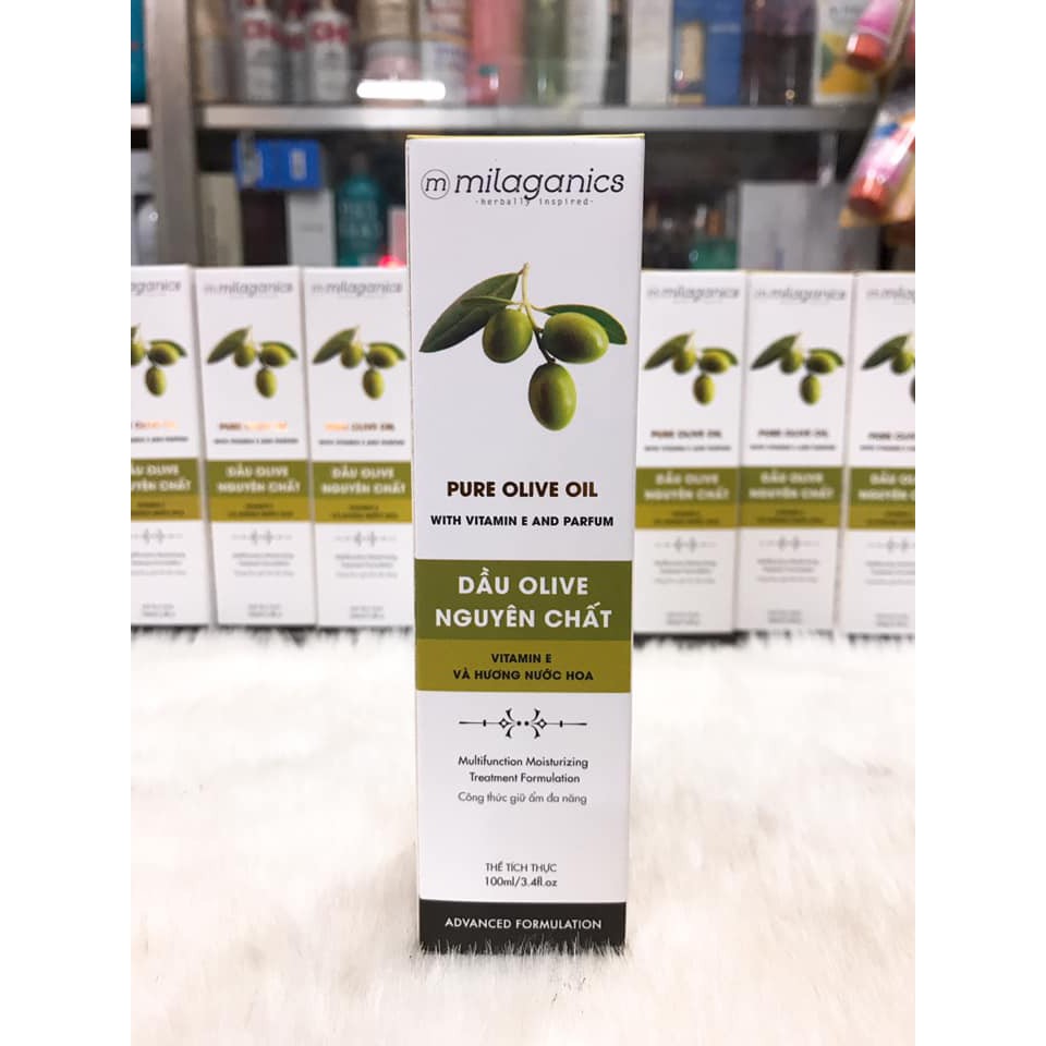 Dầu olive Milaganics 100ml nguyên chất | BigBuy360 - bigbuy360.vn