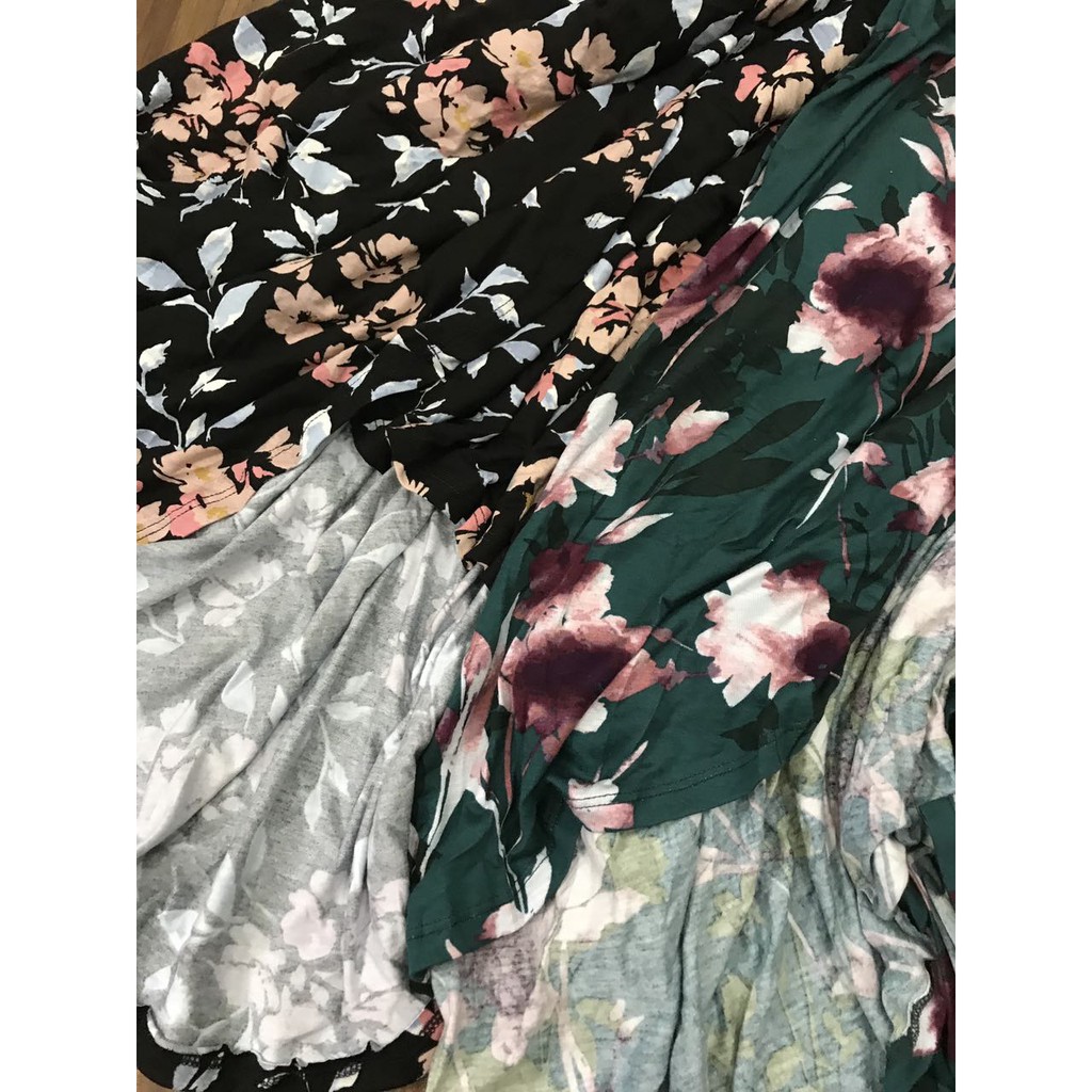 Đầm maxi hoa F21 FLORAL SURPLICE HIGH-LOW DRESS | BigBuy360 - bigbuy360.vn