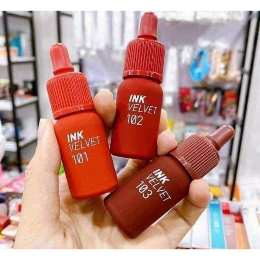 Son Kem Siêu Lì Peripera Ink Velvet Lip Tint New