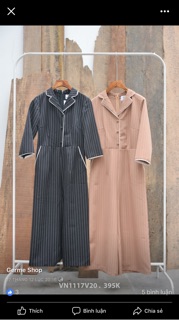 Jumpsuit bộ áo liền quần