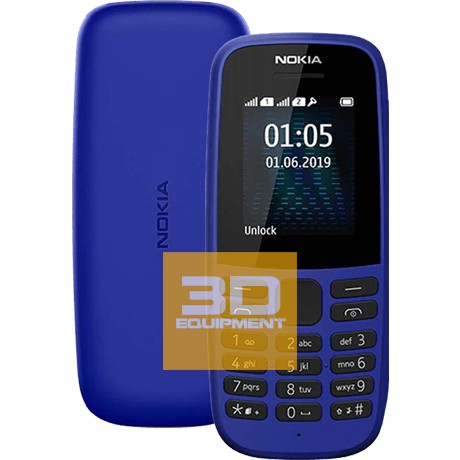 Điện thoại di động Nokia 105 2 sim 2019 - Hàng chính hãng