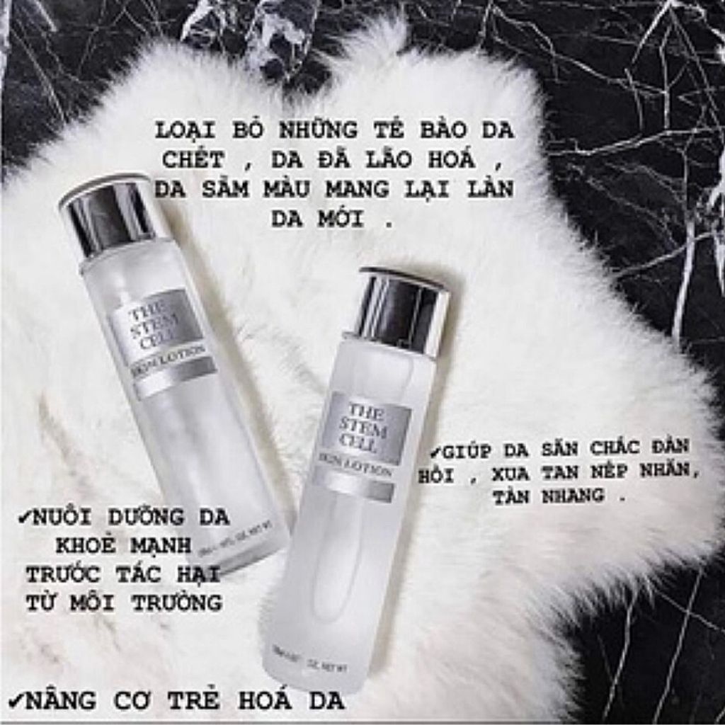 Nước hoa hồng tế bào gốc Nhật Bản - Nước cân bằng da The Stem Cell Skin Lotion 120ml