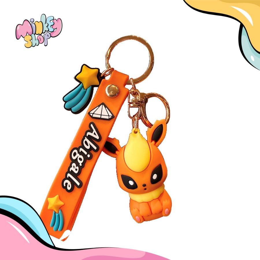 Móc Khoá Pokemon Abigale Pikachu Đáng Yêu NHiều Mẫu Phụ Kiện Túi Xách, Balo, Cặp Xách Dễ Thương 02MKP -MINK