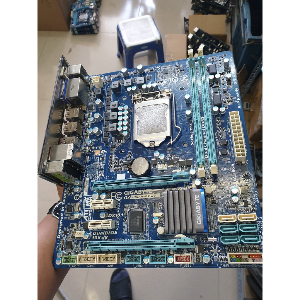 Hàng Hiếm - Mainboad Gigabyte H67 bản Full Tụ Rắn - Sata 6GB còn cực đẹp | BigBuy360 - bigbuy360.vn