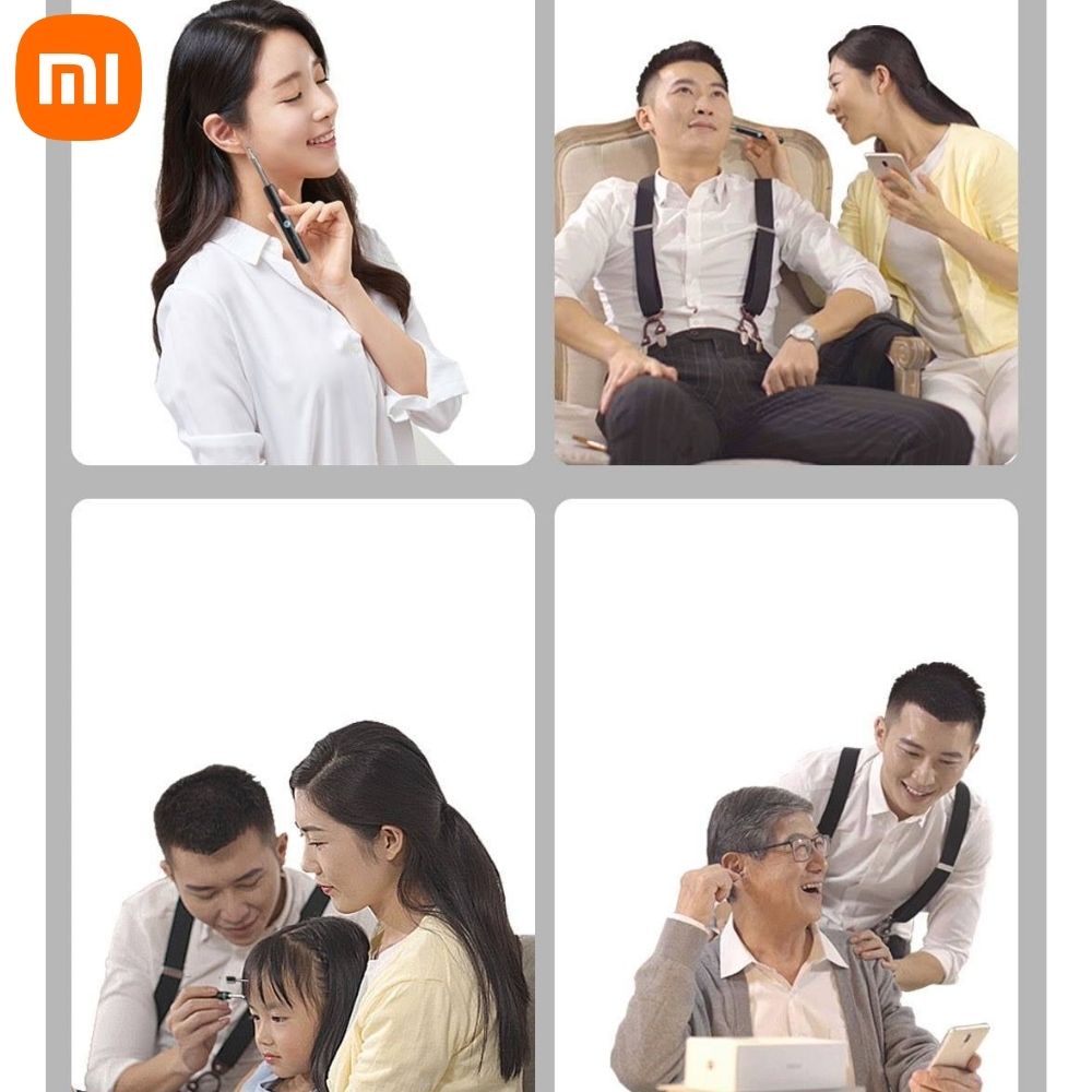 Dụng cụ lấy ráy tai Xiaomi Bebird R1, nội soi bằng camera siêu nét kết nối điện thoại