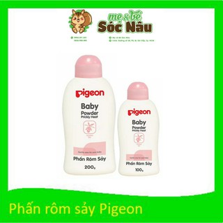 Phấn rôm sảy Pigeon 200g, 100g