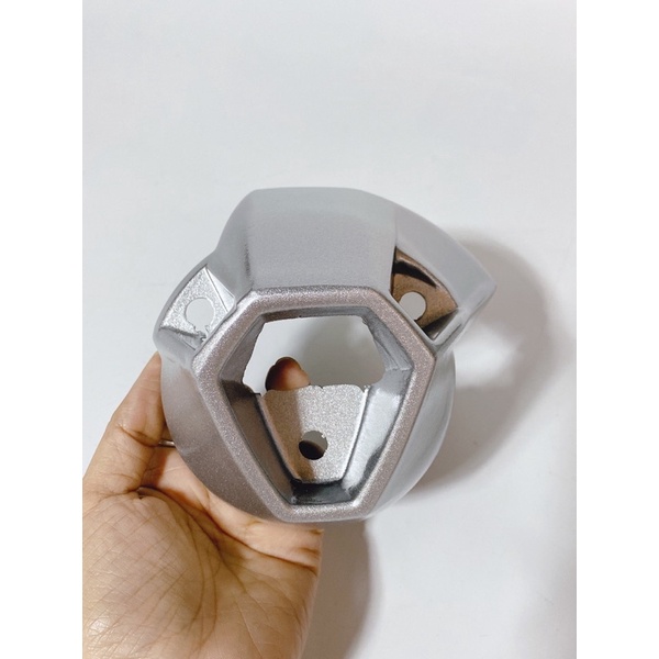 Chụp đít pô, chụp bô xe Winner V1 đen nhám không tem, màu bạc