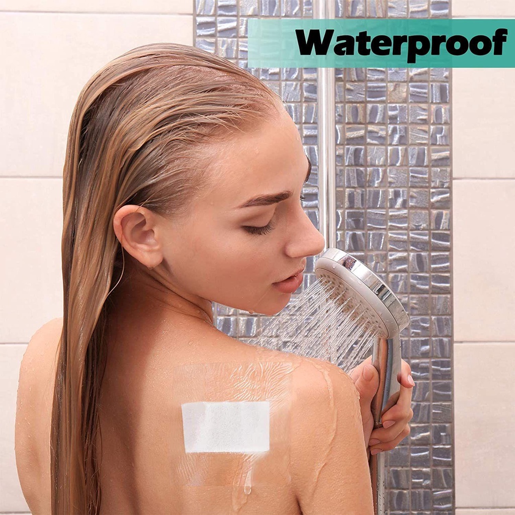 100 Băng Dán Trong Suốt Dùng Trong Nhà Tắm Tiện Dụng
