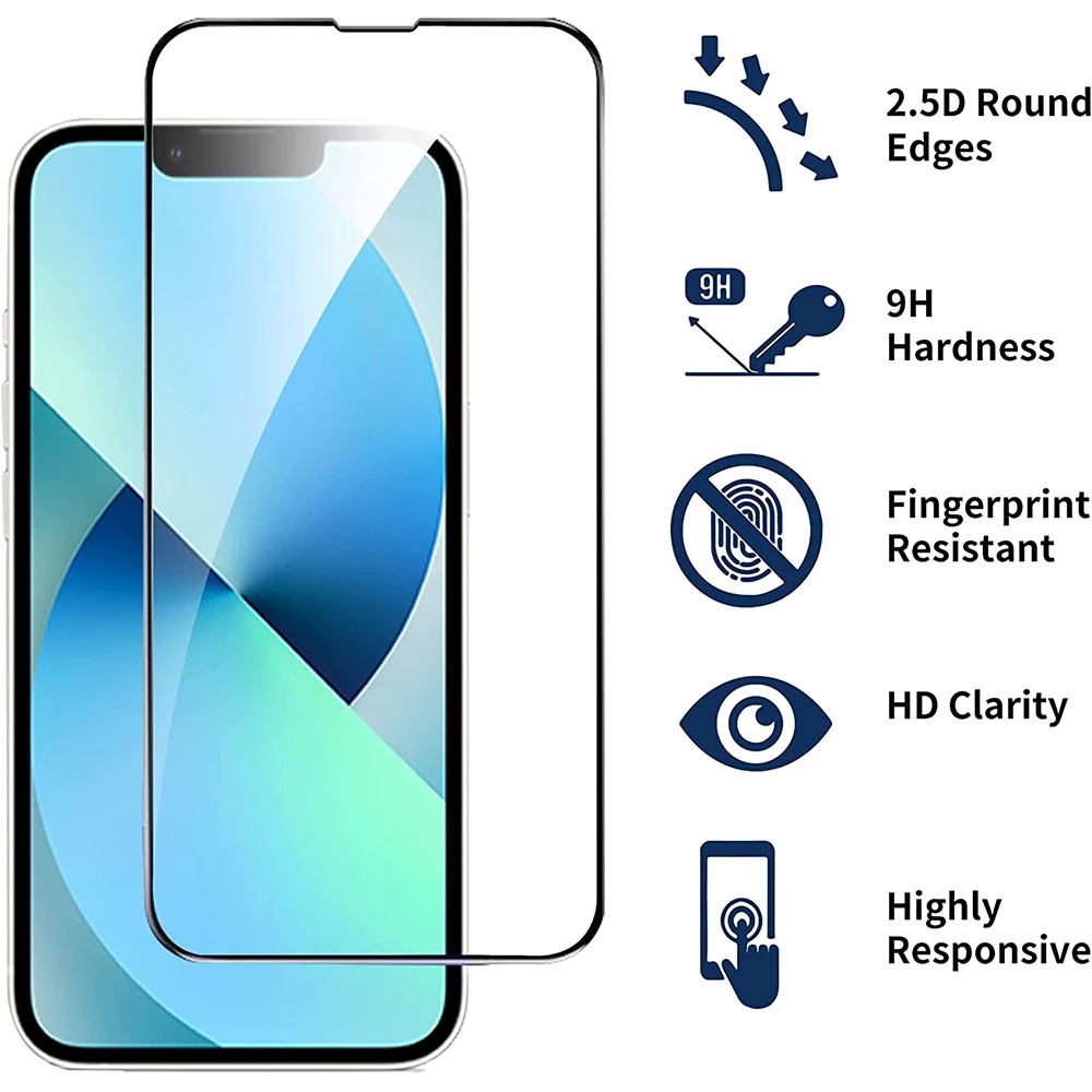Toàn Bộ Kính Cường Lực Bảo Vệ Toàn Màn Hình Cho iphone 15 pro max 15 plus 14 pro max iphone 13 pro max 12 11 pro max
