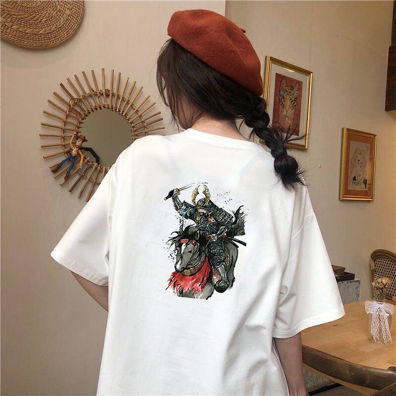 Áo thun tay lỡ nữ form rộng Samurai form rộng vải dày mịn 2020T1838