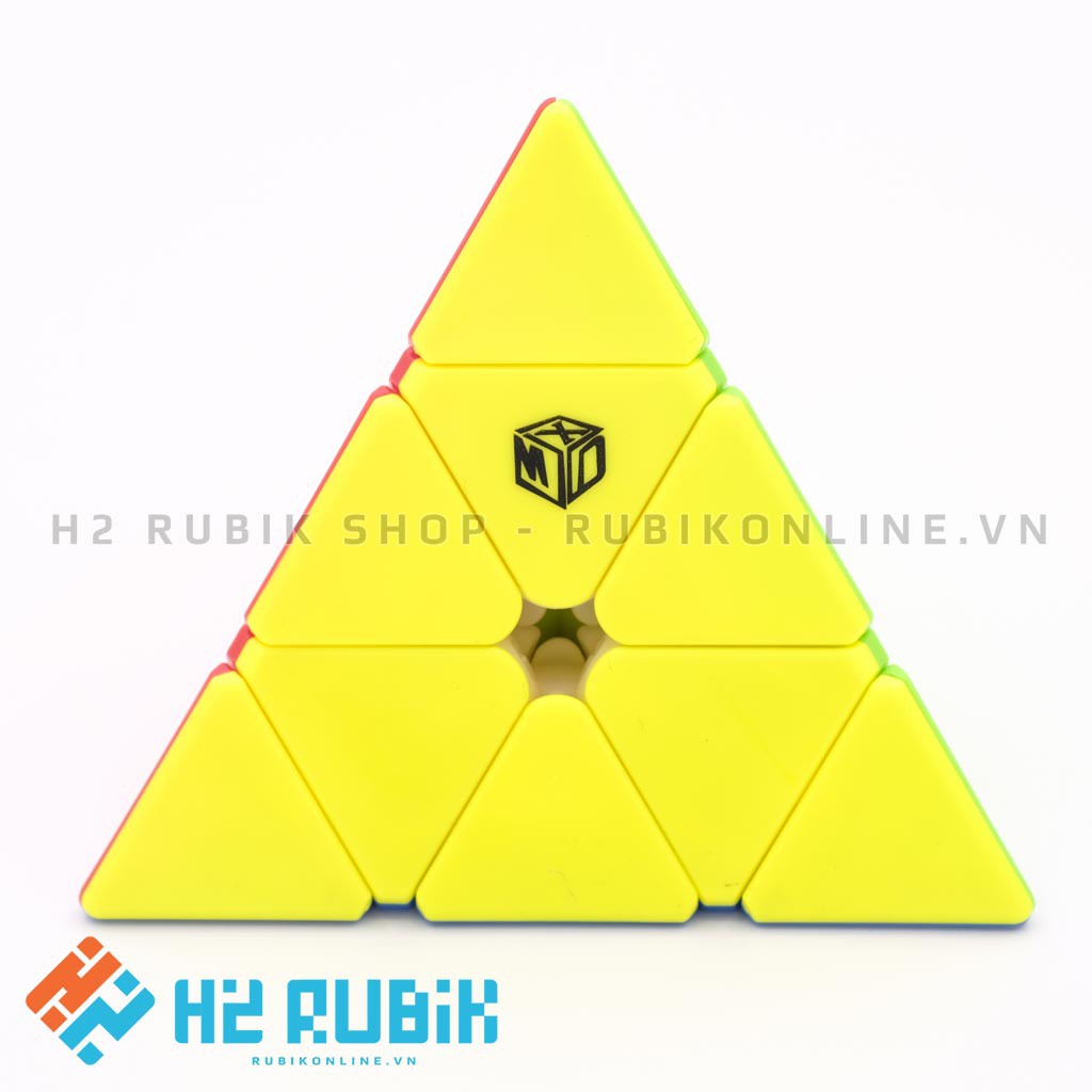 Rubik tam giác QiYi X-Man Bell Magnetic Pyraminx V2 - Rubik Pyraminx tam giác có nam châm cao cấp