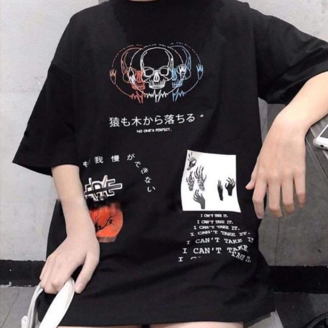 Áo thun form rộng No one