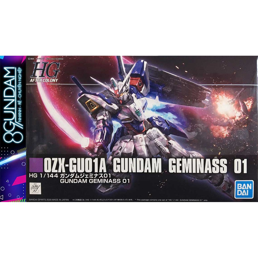 Mô Hình Lắp Ráp Gundam HG Geminass 01
