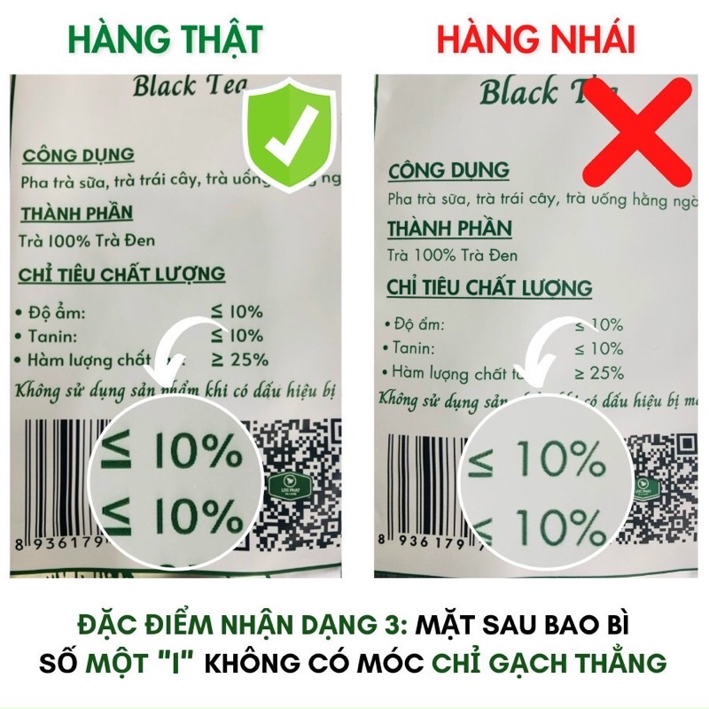 TRÀ ĐEN LỘC PHÁT 1KG —-