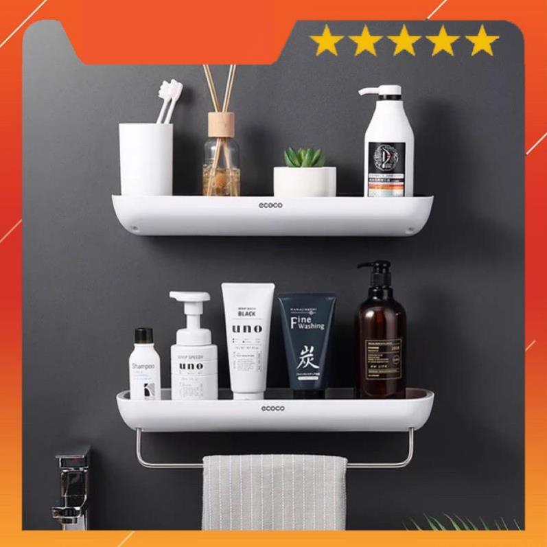 Kệ nhà tắm, kệ nhà bếp đa năng dán cường lực cao cấp Ecoco - ECOCO