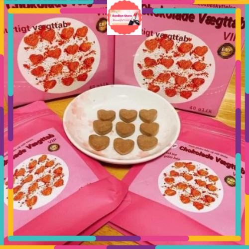 Kẹo giảm cân SOCOLA ĐAN MẠCH Hộp/40v (Data 2022) Sản phẩm giảm cân [An Toàn - Chính Hãng 100%]