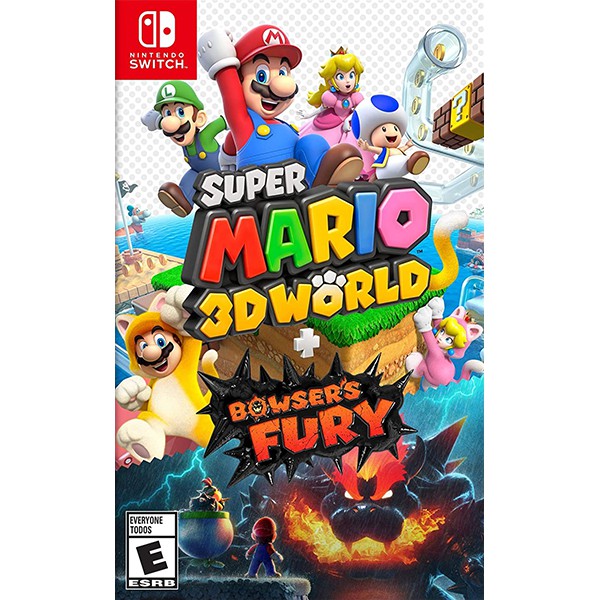 Game Nintendo Switch Super Mario 3D World + Bowsers FURY