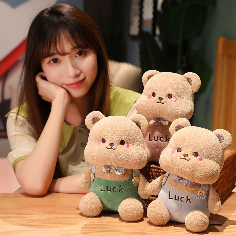 Đồ chơi nhồi bông Hình Gấu Mềm Mại Dễ Thương Cho Bé