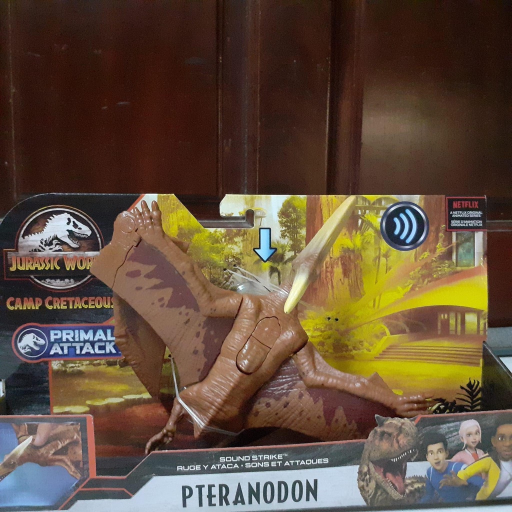 Đồ chơi khủng long mattel jurassic world pteranodon mới 99%