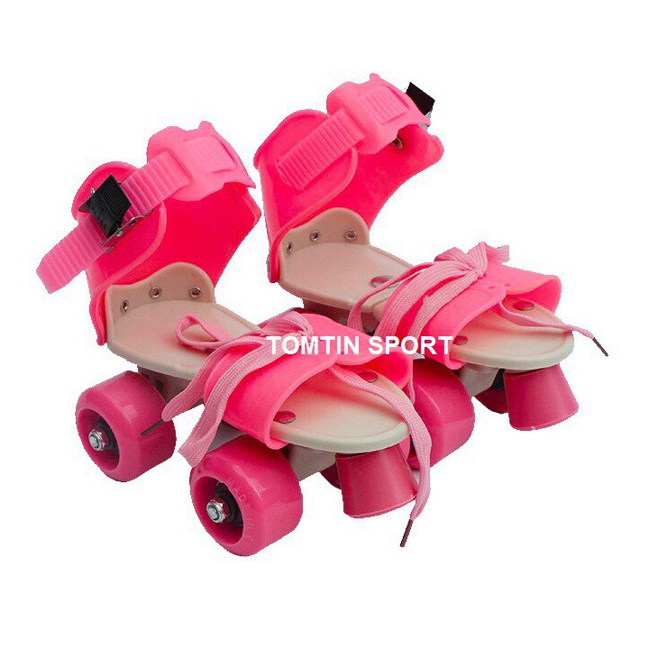 Giày patin cho bé từ 2-6 tuổi kiểu Sandal 2 hàng bánh ngang dễ tập dễ đi [TOMTIN SPORT]