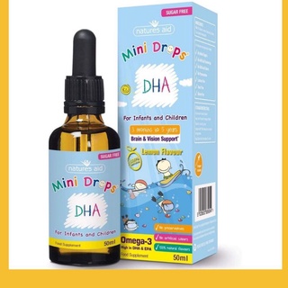 Dha drop nature aid cho bé từ 3 tháng - 5 tuổi