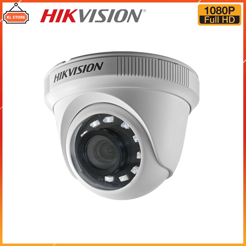 Camera HDTVI Dome 2MP Full HD HIKVISION DS-2CE56B2-IPF - Hàng Chính Hãng