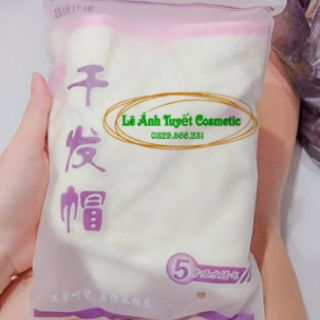 KHĂN TRÙM TÓC MAU KHÔ