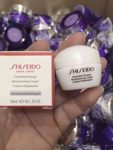 Kem dưỡng ẩm da mini Shiseido Essential Energy Moisturizing Cream 10ml 