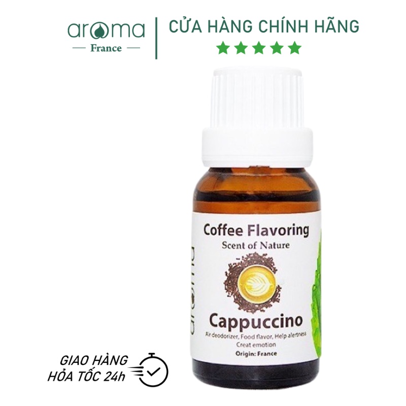 Tinh Dầu Xông AROMA Hương Vị Hạt Cà Phê Tự Nhiên - Capuchino 100ml